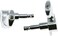 Wilkinson Left Handed EZ-LOK Post Guitar Tuning Keys Lefty Guitar Tuners Machine Heads Chrome
