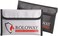 ROLOWAY Small Fireproof Bag (5 x 8 inches), Non-itchy Fireproof Money Bag, Fireproof Wallet Bag, Cash Fireproof Bag Set for Valuables - Passport, Currency &amp; Keys (2-Pack)