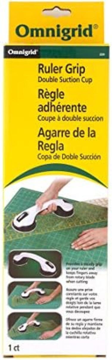Omnigrid 2229 Ruler Grip Double Suction Cup