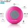 Soundbot SB510 HD Water Proof Bluetooth 3.0 Speaker Mini Water Resistant Wireless Shower Speaker Handsfree Portable Speakerphone with Built-in Mic