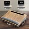 HUANUO Portable Lap Laptop Desk with Pillow Cushion, Fits up to 15.6 inch Laptop, with Anti-Slip Strip &amp; Storage Function for Home Office Students Use as Computer Laptop Stand, Book Tablet
