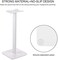 Link Dream Headphone Stand Headset Holder Gaming Headset Holder with Aluminum Supporting Bar Flexible Headrest Anti-Slip Earphone Stand for All Headphones, White