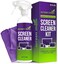 Screen Mom Screen Cleaner Kit - Best LED &amp; LCD TV, Computer Monitor, Laptop iPad Screens &ndash; Contains Over 1,572 Sprays in Each Large 16 Ounce Bottle &ndash; Includes Premium Microfiber Cloth