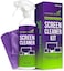 Screen Mom Screen Cleaner Kit - Best LED &amp; LCD TV, Computer Monitor, Laptop iPad Screens &ndash; Contains Over 1,572 Sprays in Each Large 16 Ounce Bottle &ndash; Includes Premium Microfiber Cloth