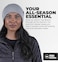 Tough Headwear Winter Beanie Knit Hat for Men &amp; Women - Merino Wool Ribbed Cap - Warm &amp; Soft Stylish Toboggan Skull Caps for Cold Weather