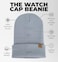 Tough Headwear Winter Beanie Knit Hat for Men &amp; Women - Merino Wool Ribbed Cap - Warm &amp; Soft Stylish Toboggan Skull Caps for Cold Weather