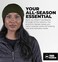 Tough Headwear Winter Beanie Knit Hat for Men &amp; Women - Merino Wool Ribbed Cap - Warm &amp; Soft Stylish Toboggan Skull Caps for Cold Weather