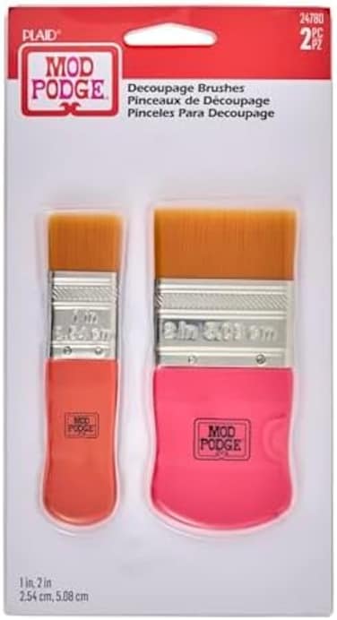 Mod Podge Plaid Mod Podge Brush Set 1"&amp; 2" 2pc