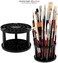 Creative Mark The Brush Crate Multi Bin Paint Brush Organizer - Artist Paint &amp; Makeup Brush Holder, Pens, Pencils, Small Tools Organizer- 49 Openings - Black