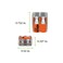 Wago 221-412 2-Conductor Compact Splicing Connectors (Pack of 100)