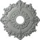 Ekena Millwork CM18RL Riley Ceiling Medallion, 18"OD x 3 1/2"ID x 1 1/2"P, Factory Primed