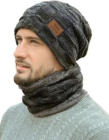 LCZTN mens Beanie Beanie