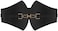 JASGOOD Wide Elastic Stretch Waist Belt Women's Adjustable Fashion Snake Pattern Dress Belt
