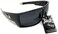 Locs Men's Original All Black Sharp Square OG Sunglasses, Wrap, Black
