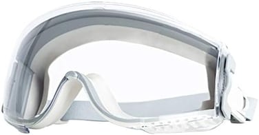 Uvex Stealth Safety Goggles with Clear HydroShield Anti-Fog Lens, Grey Body &amp; Neoprene Headband (S3960HS)