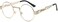 Dollger Round Steampunk Sunglasses Hippie Glasses Metal Frame 100% UV Blocking Lenses