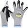 DEX FIT Level 5 Cut Resistant Gloves Cru553, 3D-Comfort Fit, Firm Grip, Thin &amp; Lightweight, Touch-Screen Compatible, Durable, Breathable &amp; Cool, Machine Washable; Grey L (9) 1 Pair