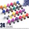 EricX Light Candle Color Dye,24 Color Wax Dye for Candle Making