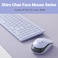 ELECOM Purple Demon Face Mouse, 2.4GHz USB Wireless, Ambidextrous Design, Silent Click, Lightweight, Computer Portable Mice, Plug and Play, Girls and Kids, for PC, Laptop, Windows and Mac