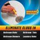 FlexiSnake Drain Sink Snake Cleaner - 18 inch - Drain Hair Clog Remover Tool with Rotating Handle &amp; 5 Wand Refills - Thin, Flexible, Easy to Use on Most Drains &amp; Grates - Made in USA - (5-Pack)