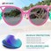 RIVBOS Rubber Kids Polarized Sunglasses With Strap Glasses Shades for Boys Girls Baby and Children Age 3-10 RBK002 &iuml;&frac14;&Euml;&dagger;pink&amp;green&iuml;&frac14;&acirc;&euro;&deg;