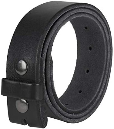 Gelante Genuine Full Grain Leather Belt Strap without Belt Buckle
