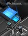 Nulaxy Wireless in-Car Bluetooth FM Transmitter Radio Adapter Car Kit with 1.44 Inch Display and USB Car Charger