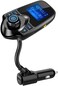 Nulaxy Wireless in-Car Bluetooth FM Transmitter Radio Adapter Car Kit with 1.44 Inch Display and USB Car Charger