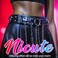 Nicute Punk Leather Waist Chain Black Sexy Layered Ring Body Chains Dance Belt Belly Accessories Jewelry for Women and Girls