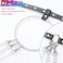Nicute Punk Leather Waist Chain Black Sexy Layered Ring Body Chains Dance Belt Belly Accessories Jewelry for Women and Girls