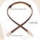 JASGOOD Leather Skinny Women Belt Thin Waist Belts for Dresses up to 37 Inches with Golden Buckle 2 Pack