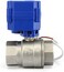 U.S. Solid Motorized Ball Valve- 1" Stainless Steel Ball Valve with Full Port, 9-24V AC/DC and 2 Wire Auto Return Setup
