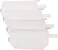 Augbunny 100% Cotton 16oz Heavy Duty Multi-Purpose Canvas Zipper Cosmetics Makeup Travel Toiletry Organizing Pouch 4-Pack