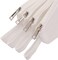 Augbunny 100% Cotton 16oz Heavy Duty Multi-Purpose Canvas Zipper Cosmetics Makeup Travel Toiletry Organizing Pouch 4-Pack