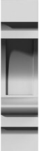 Ekena Millwork BKT05X07X14DI 5-Inch W x 7-Inch D x 14-Inch H Diane Bracket, White