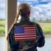 Cypress Collectibles Embroidered Patches Large American Flag Patch USA United States of America Iron-On