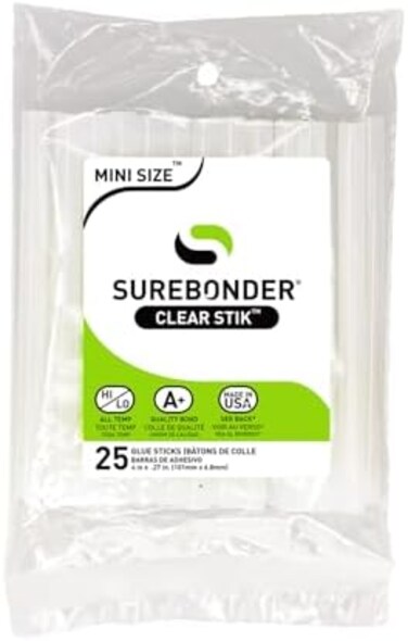 Surebonder GLUE STICKS MINI 4IN 25/PK