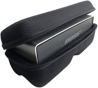 CASEBUDi Tough Speaker Case   Made for Bose SoundLink Mini and Mini 2   Black Ballistic Nylon
