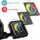 KLIQ Music Gear UberTuner - Professional Clip-On Tuner for All Instruments (multi-key modes) - with Guitar, Ukulele, Violin, Bass &amp; Chromatic Tuning Modes (also for Mandolin and Banjo), Black