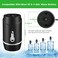D DATADAGO 5 Gallon Electric Drinking Portable Water Dispenser, Universal USB Charging Water Bottle Pump For 2-5 Gallon With 2 Silicone