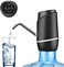 D DATADAGO 5 Gallon Electric Drinking Portable Water Dispenser, Universal USB Charging Water Bottle Pump For 2-5 Gallon With 2 Silicone