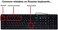 Dianma Electronic Company USB Keyboard with Russian English (Cyrillic) Letters/Characters- Full Size Slim Desktop Design