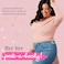 Hollywood Fashion Secrets Hip Hugger, Navy, Elastic Belt Alternative, One Size