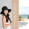 San Diego Hat Co. San Diego Hat Company Women's Ultrabraid Visor Hat