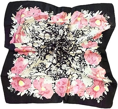 TONY AND CANDICE NUWEERIR Womens Large Silk Chiffon Scarf Mulberry Silk Long Scarf Shawl Wraps