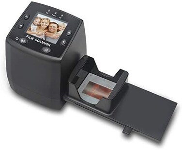 DIGITNOW 135 Film Negative Scanner High Resolution Slide Viewer,Convert 35mm Film &amp;Slide to Digital JPEG Save into SD Card, with Slide Mounts Feeder No Computer/Software Required.