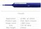KELUSHI One Click Fiber Optic Cleaner Connector End Face Fiber Cleaning Pen for 1.25mm LC/MU Connectors(Blue)
