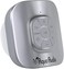 Gideon Portable Waterproof Bluetooth Speaker with Suction Cup - 10 Hours Playtime/Built-in Mic (Silver)