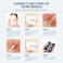 JPNK Blackhead Remover Tool Comedones Extractor Acne Removal Kit for Blemish, Whitehead Popping, 6 Pcs Zit Removing for Nose Face Tools with a Leather Bag