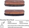 FootFitter Classic Shoe Shine 7-Piece Brush Set - 2 Daubers, 2 Horsehair Brushes, 2 Microfiber Shine Cloths, 1 Suede/Nubuck Sneaker Cleaner!